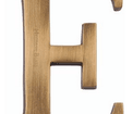 Marcus Concealed Fixing Brass Alphabet Door Letters (A-Z) additional 36