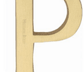 Marcus Concealed Fixing Brass Alphabet Door Letters (A-Z) additional 128