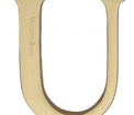 Marcus Concealed Fixing Brass Alphabet Door Letters (A-Z) additional 168