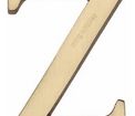 Marcus Concealed Fixing Brass Alphabet Door Letters (A-Z) additional 208