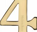 Marcus Adhesive Brass Door Numerals (0-9) additional 62