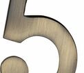 Marcus Adhesive Brass Door Numerals (0-9) additional 57
