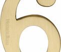 Marcus Adhesive Brass Door Numerals (0-9) additional 60