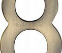 Marcus Adhesive Brass Door Numerals (0-9) additional 37