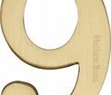 Marcus Adhesive Brass Door Numerals (0-9) additional 40