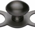 Marcus Oval Cabinet Knob and Backplate additional 2