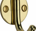 Marcus Contemporary Single Brass Robe Hook additional 4