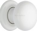 Marcus Plain White Porcelain Knobset additional 1