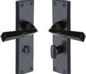 Marcus Bridgnorth Black Iron Rustic Lever Handles additional 3