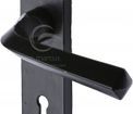 Marcus Grafton Black Iron Rustic Lever Handles additional 2