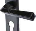 Marcus Grafton Black Iron Rustic Lever Handles additional 1