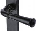 Marcus Ludlow Black Iron Rustic Lever Handles additional 2