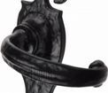 Marcus Wroxeter Tudor Black Iron Lever Handle additional 1