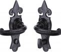 Marcus Wroxeter Tudor Black Iron Lever Handle additional 3