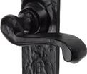 Marcus Shropshire Tudor Black Iron Lever Handle additional 2