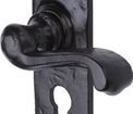 Marcus Shropshire Tudor Black Iron Lever Handle additional 4