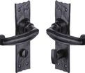 Marcus Wellington Tudor Black Iron Lever Handle additional 3