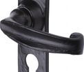 Marcus Wellington Tudor Black Iron Lever Handle additional 4