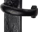 Marcus Colonial Tudor Black Iron Lever Handle additional 2
