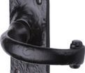 Marcus Colonial Tudor Black Iron Lever Handle additional 3