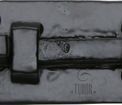 Marcus Rat Tail Tudor Black Iron Straight Door Bolt additional 2