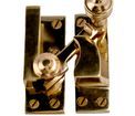 Cardea Cavendish Reeded Straight Arm Sash Fastener additional 1
