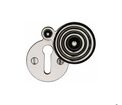 Marcus Covered Keyhole Escutcheon 33mm Reeded additional 4