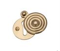 Marcus Covered Keyhole Escutcheon 33mm Reeded additional 5