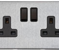 Marcus Vintage (1-2 Gang) Switched Socket additional 4