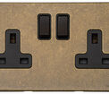 Marcus Vintage (1-2 Gang) Switched Socket additional 16