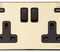 Marcus Vintage (1-2 Gang)  Switched USB Socket additional 18