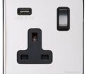 Marcus Vintage (1-2 Gang)  Switched USB Socket additional 3