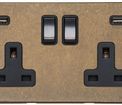 Marcus Vintage (1-2 Gang)  Switched USB Socket additional 20