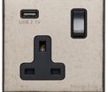 Marcus Vintage (1-2 Gang)  Switched USB Socket additional 1