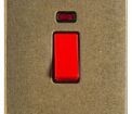 Marcus Vintage Tall Plate 45 Amp Neon Switch additional 7