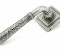 From the Anvil Hammered Square Newbury Lever on Rose additional 2