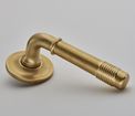 Croft Crest Lever Handle On Plain Covered Rose additional 1