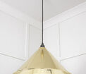 From the Anvil Hockley Smooth Brass Pendant additional 4
