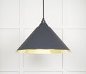 From the Anvil Hockley Smooth Brass Pendant additional 12