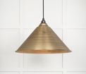 From the Anvil Hockley Smooth Aged Brass Pendant additional 4