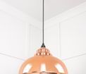 From the Anvil Harborne Hammered Copper Pendant additional 2