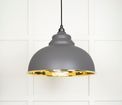 From the Anvil Harborne Smooth Brass Pendant additional 6