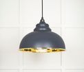 From the Anvil Harborne Smooth Brass Pendant additional 12