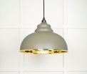 From the Anvil Harborne Smooth Brass Pendant additional 15