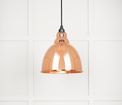 From the Anvil Brindley Hammered Copper Pendant additional 1