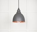 From the Anvil Brindley Smooth Copper Pendant additional 6
