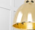 From the Anvil Brindley Smooth Brass Pendant additional 2