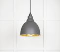 From the Anvil Brindley Smooth Brass Pendant additional 6