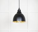 From the Anvil Brindley Smooth Brass Pendant additional 9