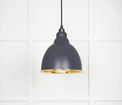 From the Anvil Brindley Smooth Brass Pendant additional 12
